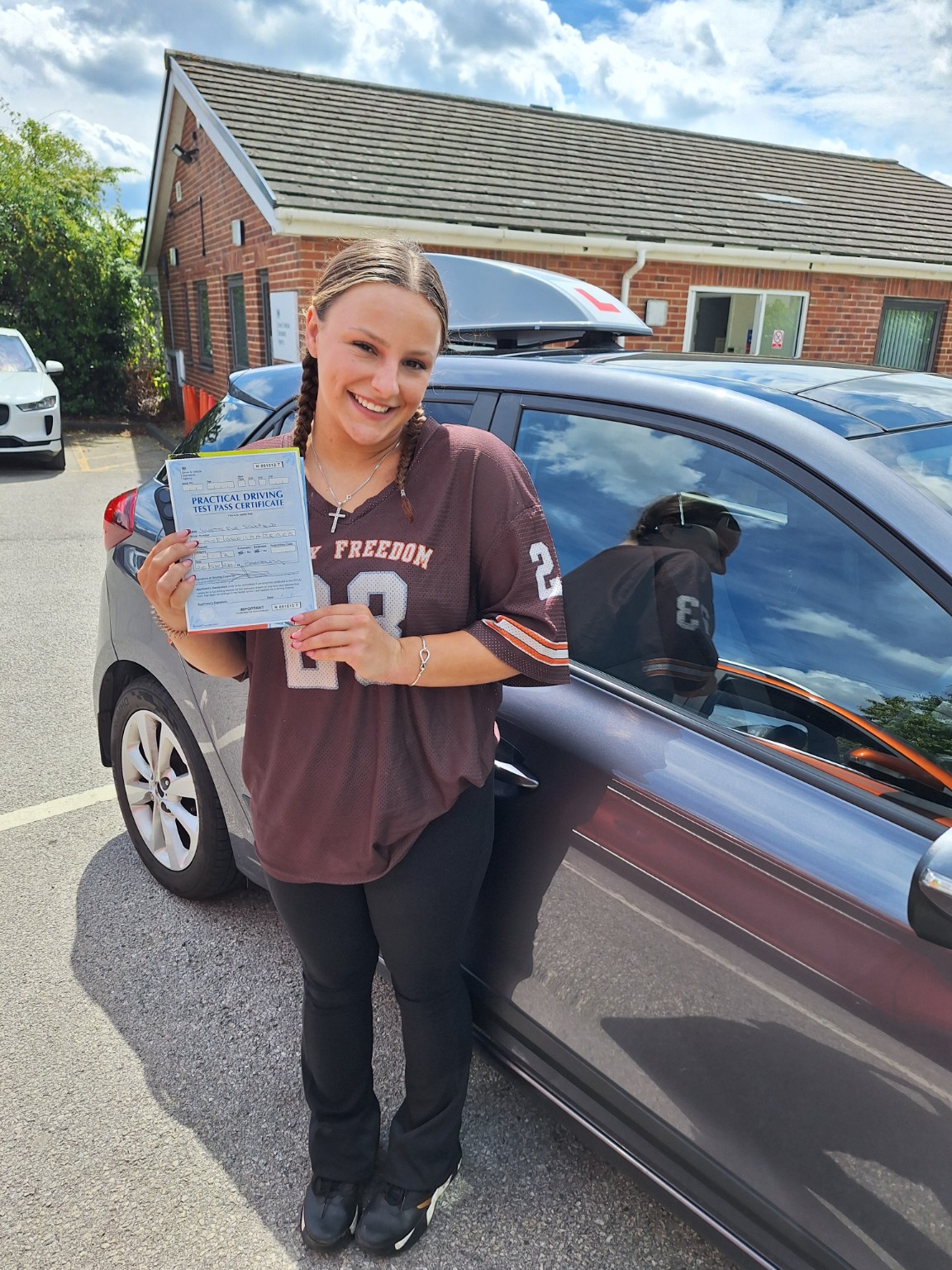Student passing practical driving test with RAD Drive in Barnsley